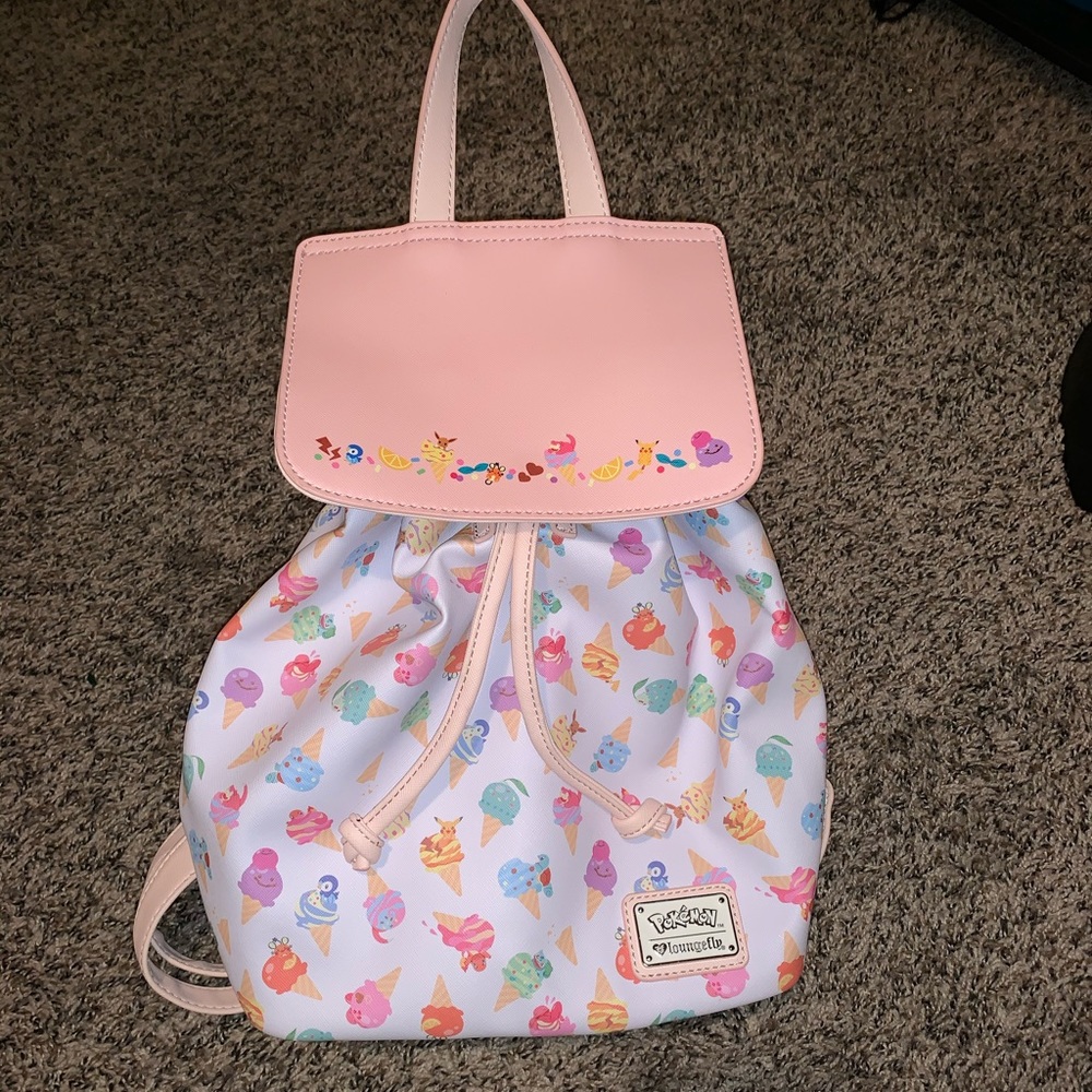Pokemon Loungefly Ice Cream backpack